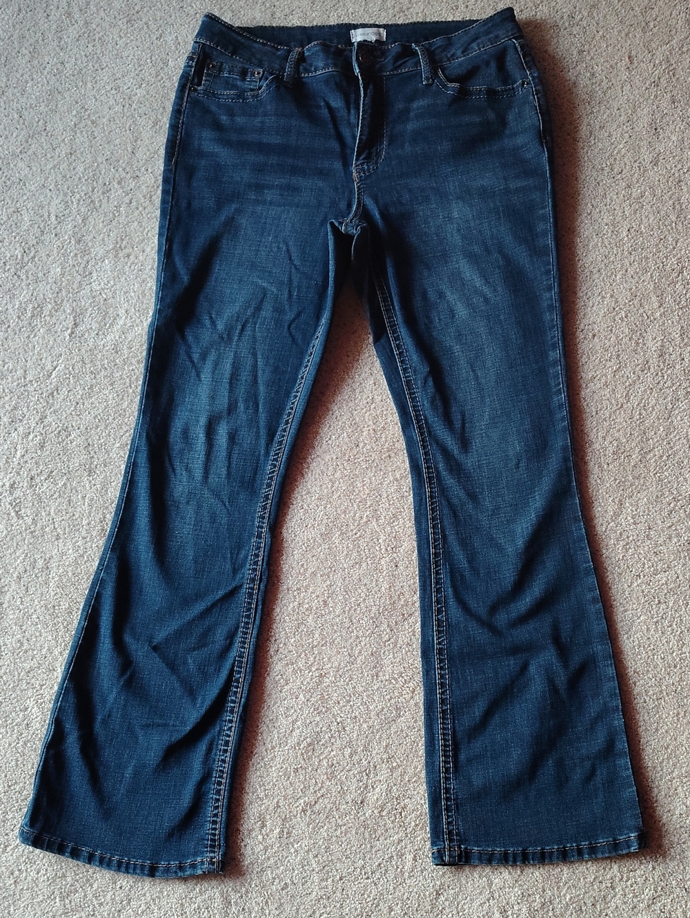 Maurices Dark Indigo Bootcut Jeans Size 12